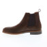 Фото #9 товара Bruno Magli Simon BM3SIMC0 Mens Brown Leather Slip On Chelsea Boots