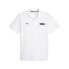 Фото #2 товара Puma Mapf1 Short Sleeve Polo Shirt Mens White Casual 62115403