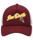 Men's Maroon Arizona State Sun Devils Script Trucker Snapback Hat