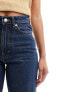 Фото #3 товара Weekday Rowe extra high waist regular fit straight leg jeans in sapphire blue