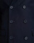 French Connection double breasted suit jacket in marine Синий, Chest 44 - фото #4