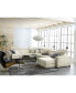 Фото #3 товара Nevio 6-pc Leather Sectional Sofa with Chaise, 2 Power Recliners and Articulating Headrests, Created for Macy's