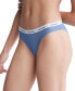 Фото #8 товара Women's Modern Logo Low-Rise Bikini Underwear QD5044