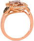 Фото #3 товара Peach Morganite (1-3/4 ct. t.w.) & Diamond (1/3 ct. t.w.) in 14k Rose Gold