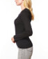 Women's Cable-Knit Drop-Shoulder Sweater