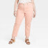 Фото #1 товара Women's High-Rise 90's Slim Straight Jeans - Universal Thread Pink 30