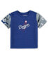 ფოტო #5 პროდუქტის Newborn and Infant Boys and Girls Royal, Los Angeles Dodgers Pinch Hitter T-shirt and Shorts Set