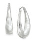 Hammered Oval Hoop Earrings, Created for Macy's