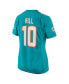 ფოტო #2 პროდუქტის Women's Tyreek Hill Aqua Miami Dolphins Game Jersey