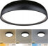 Фото #1 товара Lampa sufitowa Paulmann Lampa sufitowa OKA LED 24W 950lm 3000/4000/6500K IP44 230V czarny matowy / tworzywo sztuczne