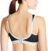 Anita Women's 244781 Plus Extreme Control Sport Bra Black Gray Underwear Size B