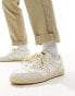 Vans Lowland trainers in off white and tan