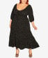 Фото #1 товара Trendy Plus Size Emma Maxi Dress