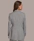 Фото #2 товара Пиджак с приталенным поясом в полоску для женщин DKNY Donna Karan