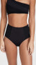 Фото #2 товара L*Space 291612 Women's Jackie Bikini Bottoms, Black, Size L