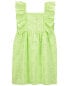 Kid Eyelet Flutter Dress 6-6X