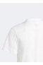 Düz Beyaz Erkek T-Shirt IJ0744 TEE
