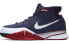 Фото #2 товара Nike Zoom Kobe 1 protro zk1 usa 科比 美国队 耐磨防滑 高帮 复古篮球鞋 男款 蓝色 2018年版 / Кроссовки Nike Zoom Kobe AQ2728-400