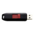 Intenso 8GB USB2.0 - 8 GB - USB Type-A - 2.0 - 28 MB/s - Cap - Black - Red