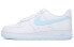 Фото #1 товара 【定制球鞋】 Nike Air Force 1 Low '07 改色 简洁 涂鸦 低帮 板鞋 男款 蓝白 / Кроссовки Nike Air Force CW2288-111