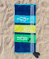 Фото #3 товара Neon Tiles Oversized Beach Towel