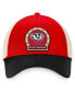 Фото #4 товара Men's Red Wisconsin Badgers Refined Trucker Adjustable Hat