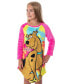 ფოტო #1 პროდუქტის Girls Scooby Doo Tie-Dye Nightgown Pajamas (SM, 6/6x)