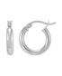 Polished Tube Hoop Earrings, 15mm, Created for Macy's