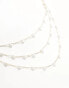 Фото #2 товара True Decadence multirow pearl necklace in gold