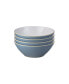 Impression Cereal Bowl Set of 4 Синий, 4 piece - фото #1