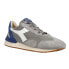 Diadora Equipe Mad Italia Nubuck Sw Lace Up Mens Grey Sneakers Casual Shoes 177