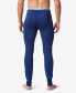 ფოტო #2 პროდუქტის Men's 2 Layer Cotton Blend Thermal Long Johns Underwear