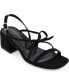 ფოტო #1 პროდუქტის Women's Amity Bow Detail Strappy Block Heel Sandals