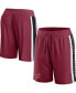 Men's Wine Cleveland Cavaliers Referee Iconic Team Mesh Shorts