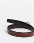 Jack & Jones premium leather belt in brown