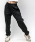 ფოტო #1 პროდუქტის Women's Drawstring Sweat Pants with Stripe