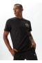Desenli Siyah Erkek T-shirt 67996501-classıcs Brnd Love Aop Tee