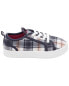 Toddler Plaid Canvas Sneakers 4