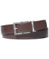Фото #2 товара Men's Classic Reversible Leather Dress Belt