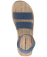 Фото #4 товара Women's Samella Strappy Platform Wedge Sandals
