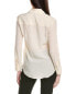 Фото #2 товара Piazza Sempione Silk Shirt Women's White 40