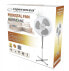 ESPERANZA EHF001WE - Household blade fan - Grey - White - Floor - Plastic - 40 cm - 90°
