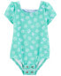 Baby Shell Print 1-Piece Swimsuit 12M