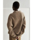 ფოტო #2 პროდუქტის Women's Isabel Wool Blend Mock Neck Sweater