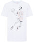 ფოტო #1 პროდუქტის Little Boys Air Dots Short-Sleeve Graphic T-Shirt