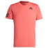 Фото #1 товара ADIDAS BADMINTON Club 3 Stripes short sleeve T-shirt