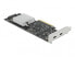 Фото #5 товара Delock 89009 - PCIe - USB 3.2 Gen 2 (3.1 Gen 2) - Low-profile - PCIe 2.0 - SATA 15-pin - 20 Gbit/s