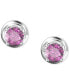 ფოტო #3 პროდუქტის Faceted Color Crystal Small Stud Earrings