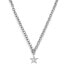 Krásný ocelový náhrdelník s hvězdičkou Fashion LJ2071