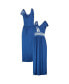 ფოტო #2 პროდუქტის Women's Royal Los Angeles Dodgers Game Over Maxi Dress